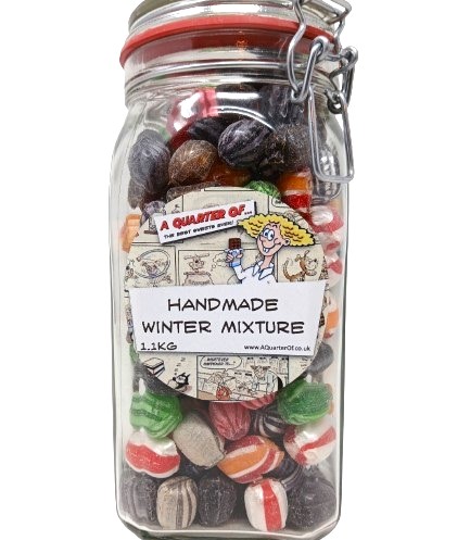 Handmade Winter Mixture Kilner Jar Handmade Winter Mixture Kilner Jar